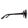 Salvatore Ferragamo Fashion Black Grey Gradient Sunglasses thumbnail 4