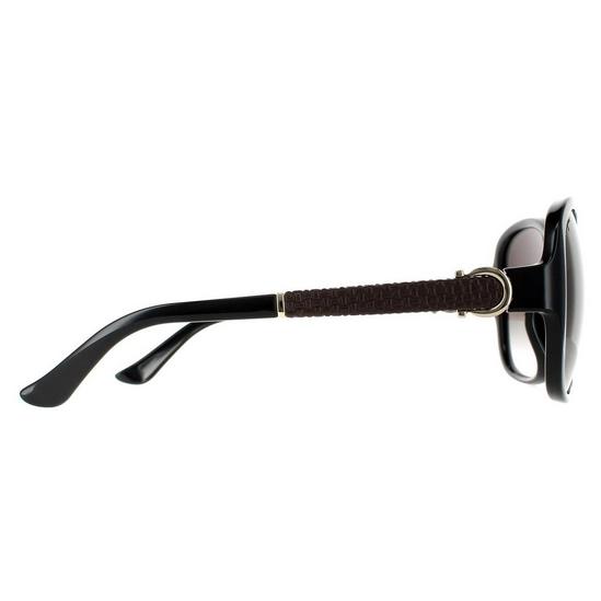 Salvatore Ferragamo Fashion Black Grey Gradient Sunglasses 4