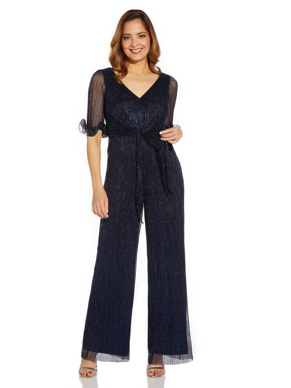 Jumpsuits Stardust Pleated Soft Jumpsuit Adrianna Papell