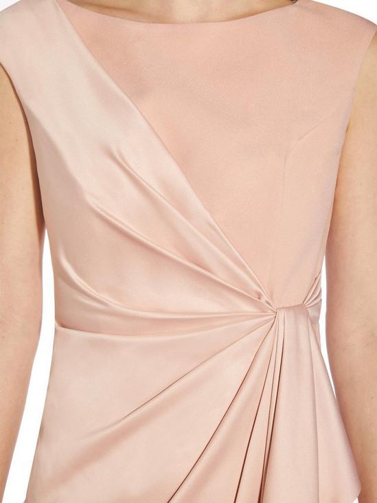 Adrianna Papell Satin Crepe Gown 2