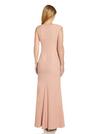 Adrianna Papell Satin Crepe Gown thumbnail 3