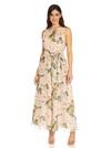 Adrianna Papell Floral Organza Jumpsuit thumbnail 1