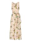 Adrianna Papell Floral Organza Jumpsuit thumbnail 2