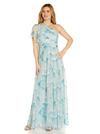 Adrianna Papell One Shoulder Long Dress thumbnail 4
