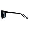 Arnette Square Matte Black Dark Grey Polarized Chapinero AN4261 Sunglasses thumbnail 3
