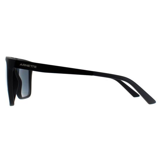 Arnette Square Matte Black Dark Grey Polarized Chapinero AN4261 Sunglasses 3