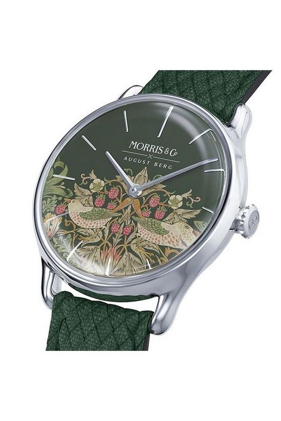 Morris & Co. x August Berg Strawberry Thief Stainless Steel Fashion Watch - M1St0530E19Vgn7 2