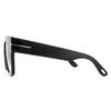 Tom Ford Square Shiny Black Grey Smoke Gradient Sunglasses thumbnail 3