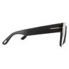 Tom Ford Square Shiny Black Grey Smoke Gradient Sunglasses thumbnail 4