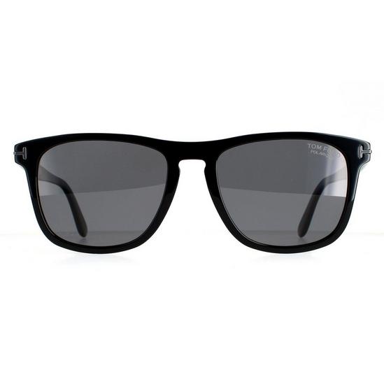 Tom Ford Rectangle Black Grey Polarized FT0930-N Gerard Sunglasses 1