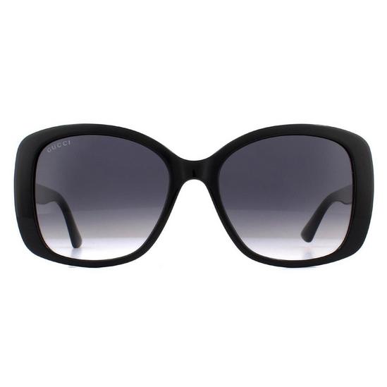 Gucci Fashion Black Grey Gradient Sunglasses 1
