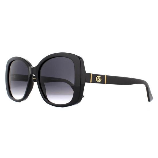 Gucci Fashion Black Grey Gradient Sunglasses 2