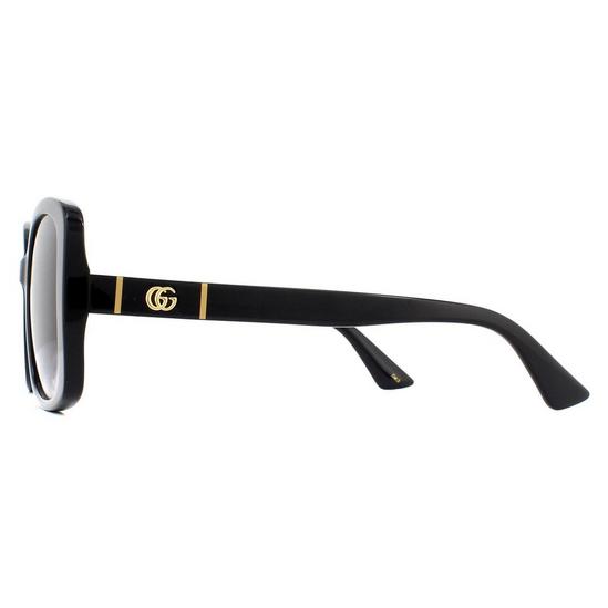 Gucci Fashion Black Grey Gradient Sunglasses 3
