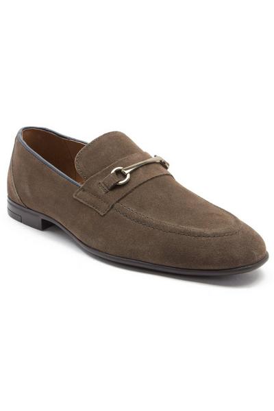 'Farrel' Formal Loafer Comfortable Slip-On Suede Leather Shoes