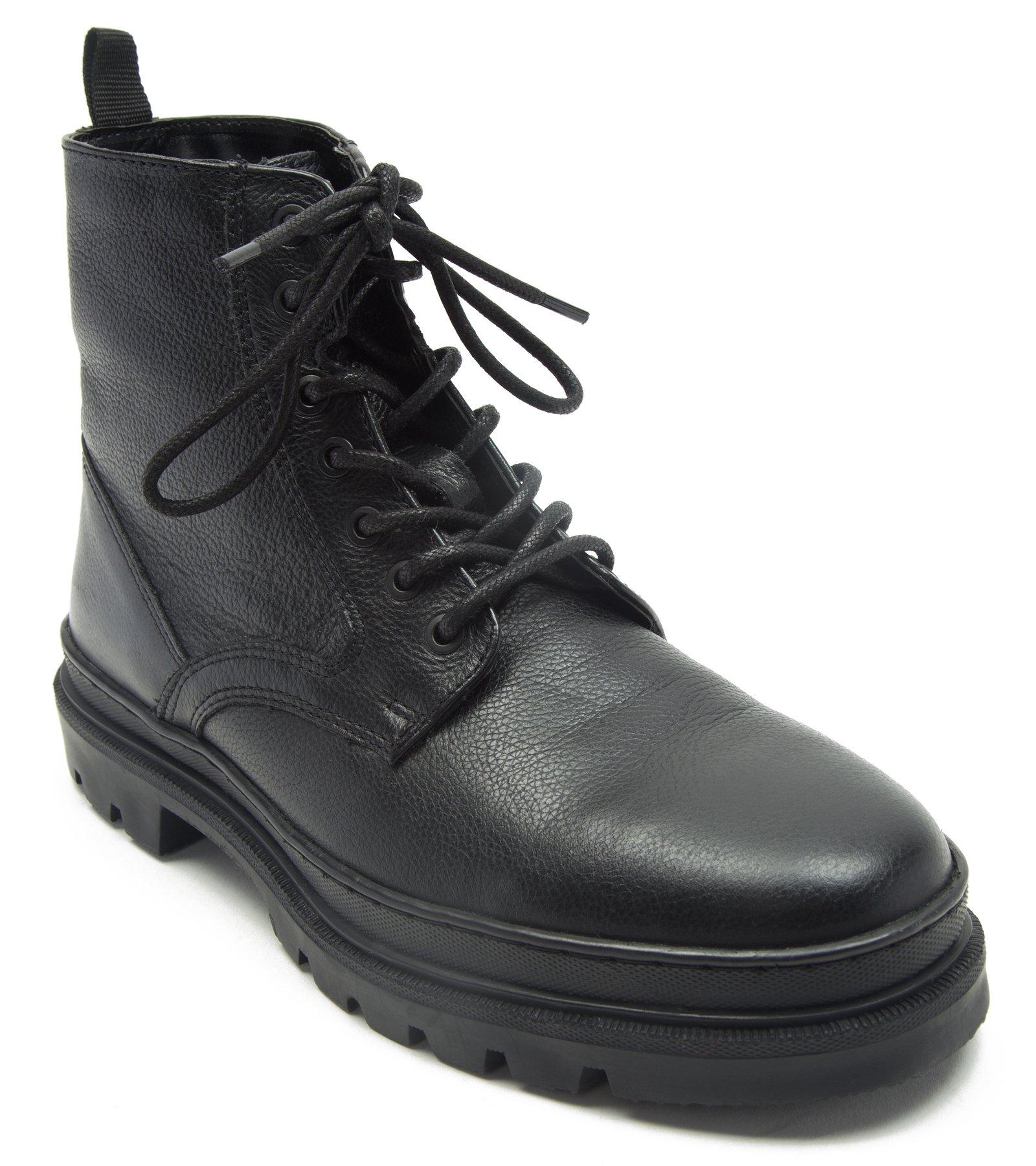 'Clancy' Lace Up Derby Leather Boots