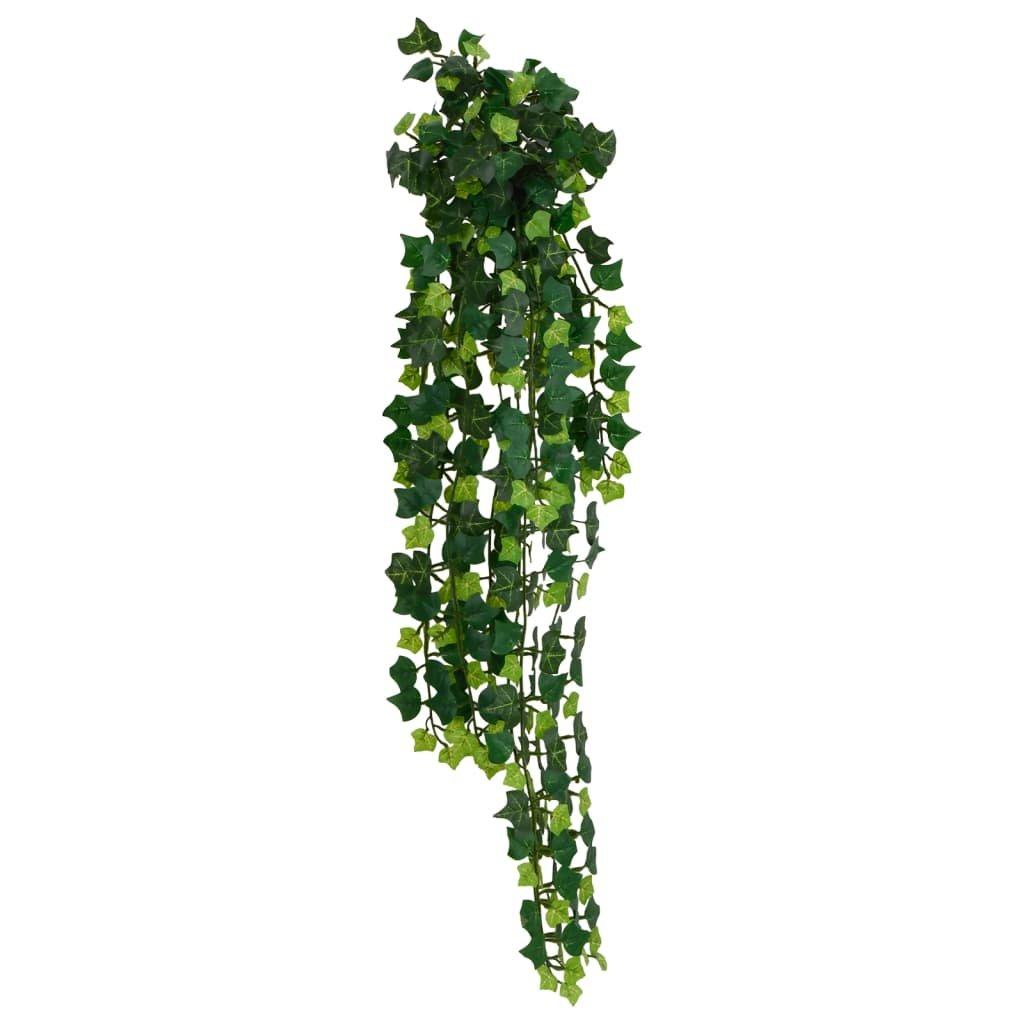 Artificial Hanging Plants 12 pcs 339 Leaves 90 cm Green