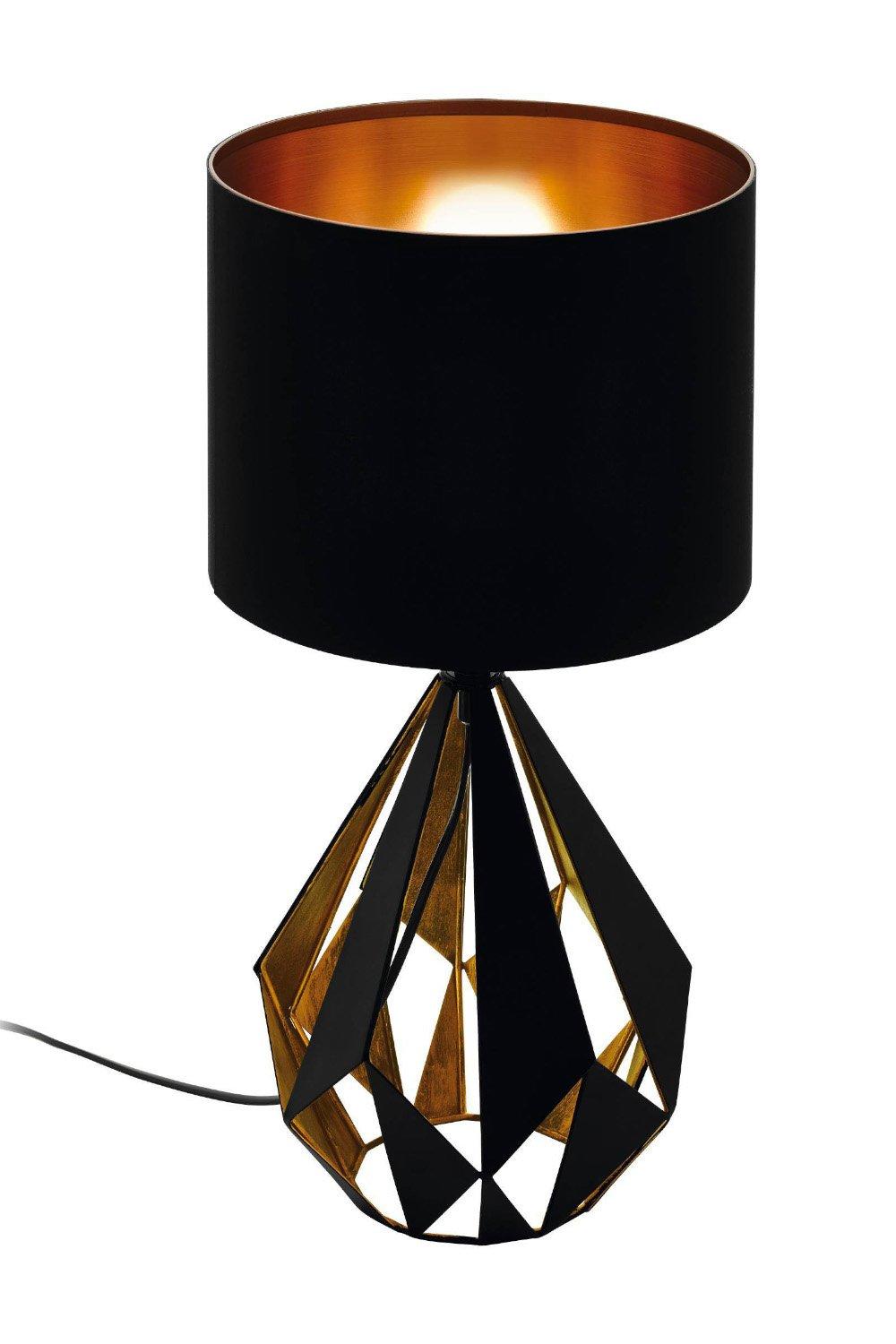 Carlton 5 Metal Table Lamp With Fabric Shade