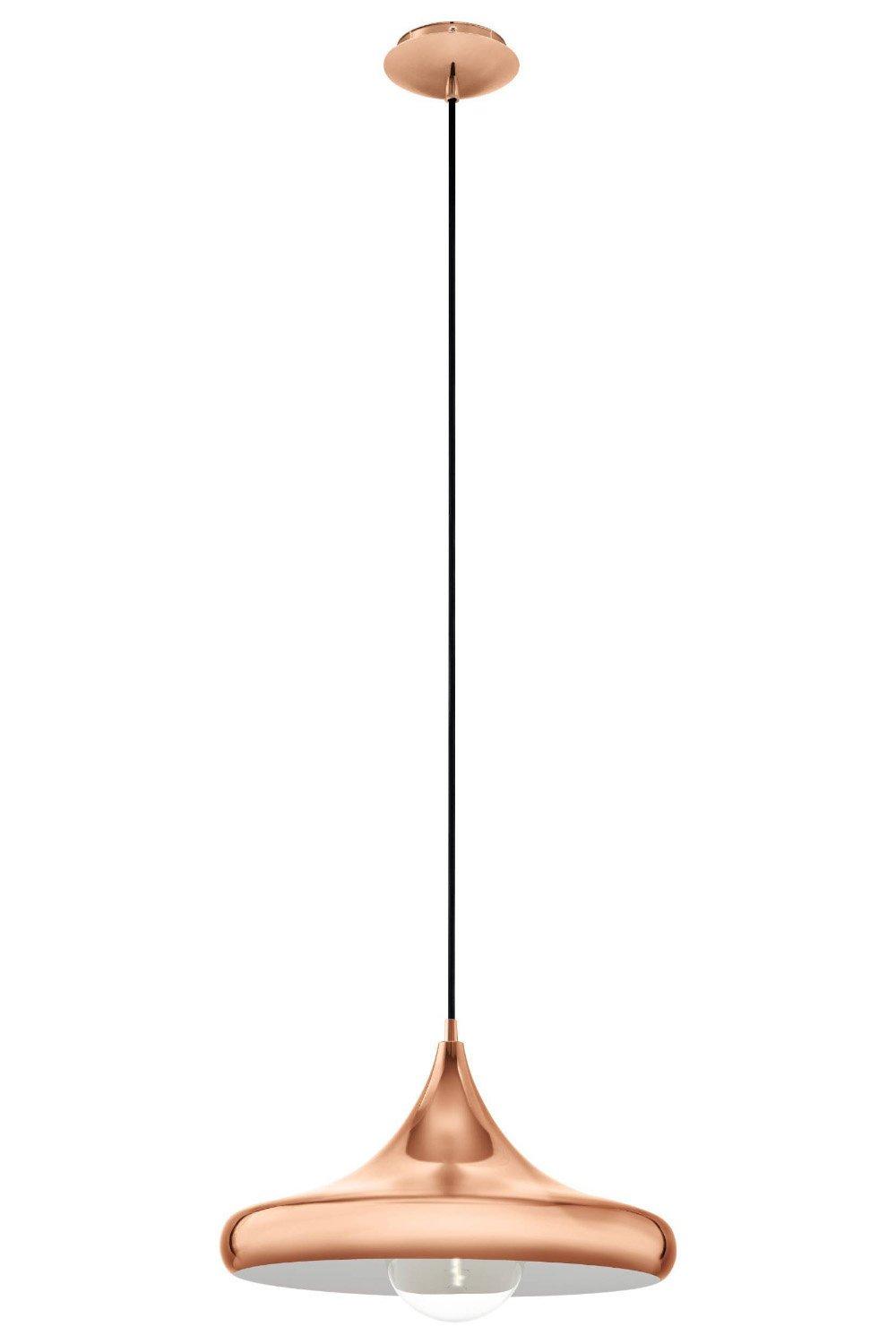 Coretto 2 Copper Metal 1 Light Ceiling Pendant