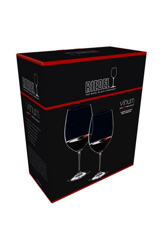 Riedel Vinum Set of 2 Merlot Wine Glasses 4