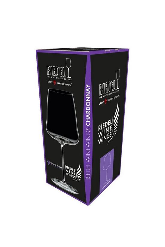 Riedel Winewings Chardonnay Wine Glass, Single 3