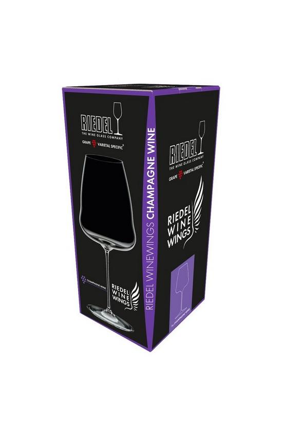 Riedel Winewings Champagne Wine Glass, Single 3