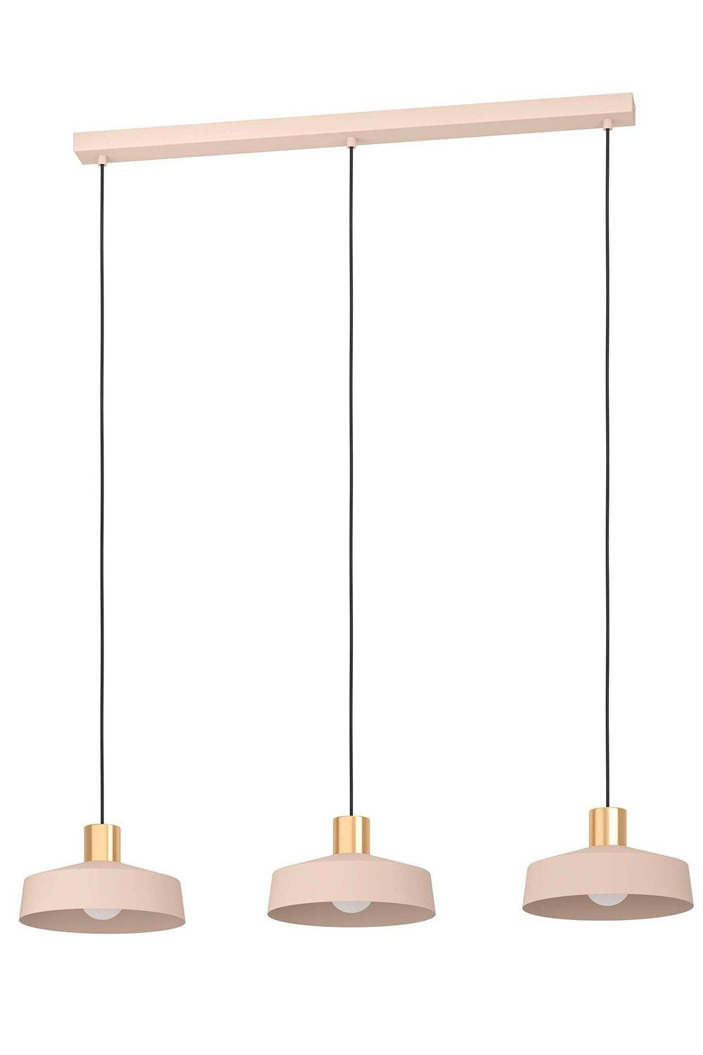 Valdiola Sandy Pink 3-light Pendant