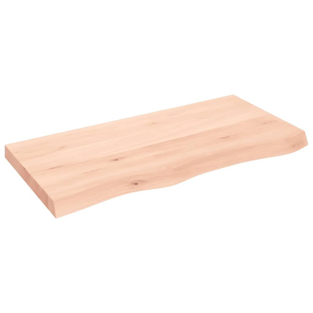 Wall Shelf 100x50x(2-6) cm Untreated Solid Wood Oak