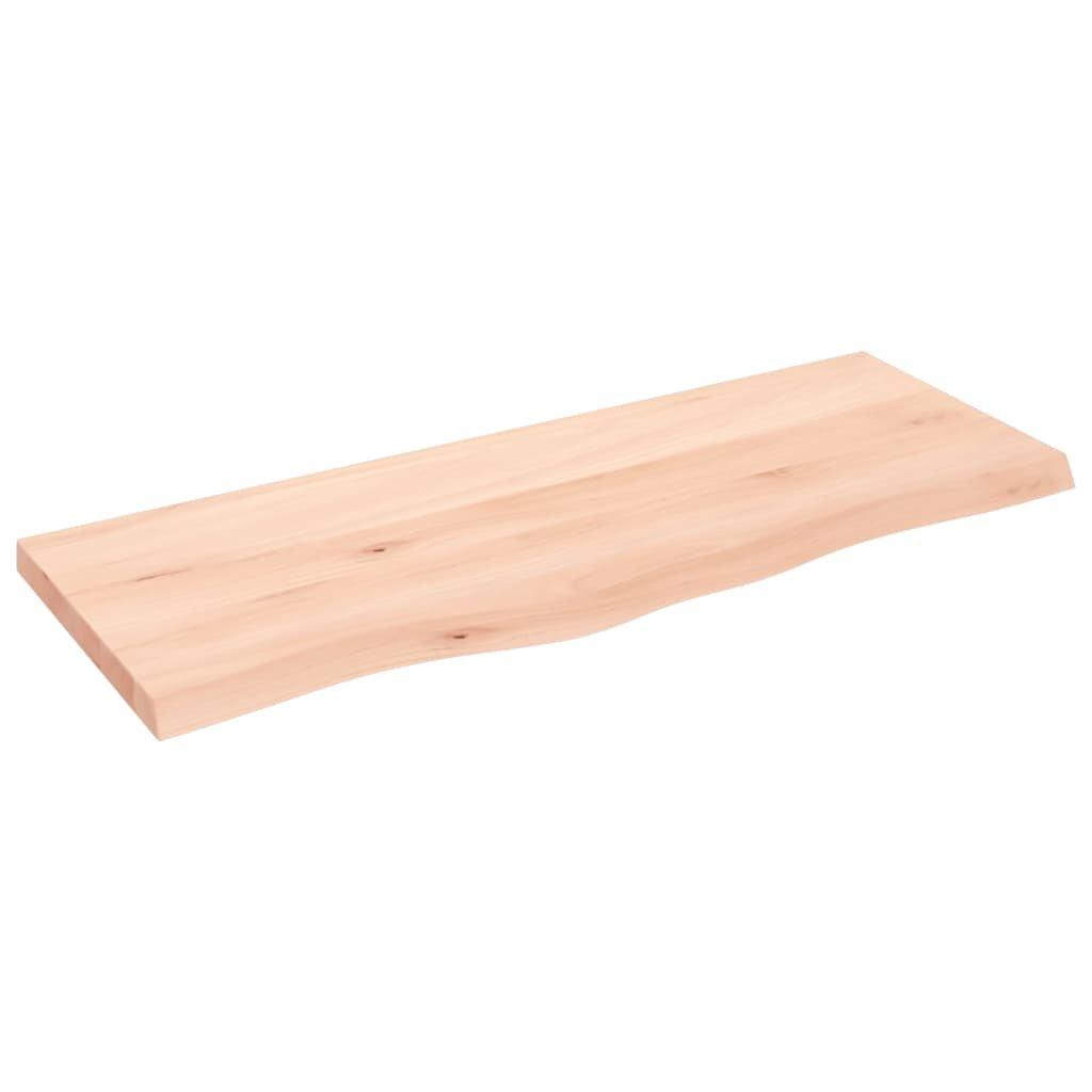 Wall Shelf 100x40x(2-4) cm Untreated Solid Wood Oak