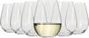 Maxwell & Williams Vino Set of 6 400ml Stemless White Wine Glasses thumbnail 1