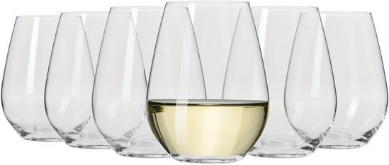 Maxwell & Williams Vino Set of 6 400ml Stemless White Wine Glasses 1