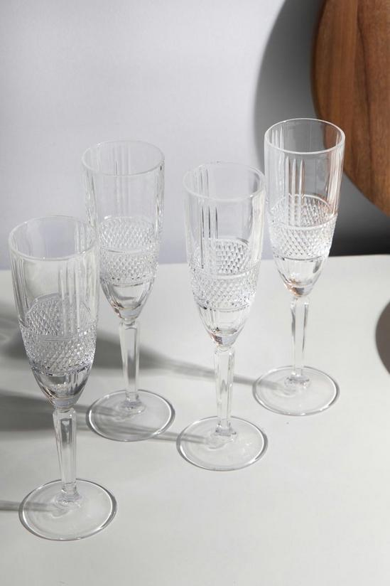 Maxwell & Williams Verona Set of Four 150ml Champagne Flutes 1