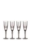 Maxwell & Williams Verona Set of Four 150ml Champagne Flutes thumbnail 2