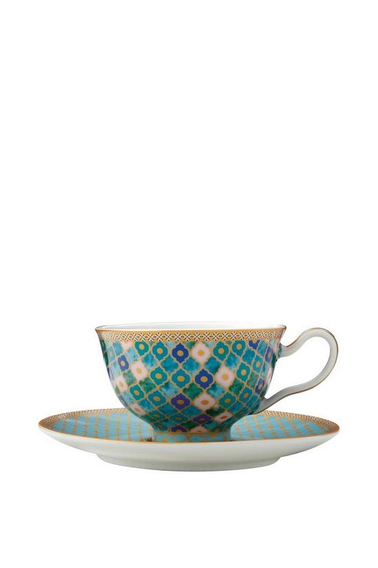 Maxwell & Williams Teas & C's Kasbah Mint 200ml Footed Cup and Saucer 3