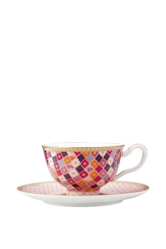 Maxwell & Williams Teas & C's Kasbah Rose 200ml Footed Cup and SauCeramic 2