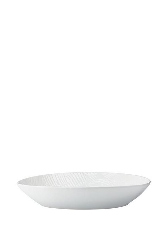 Maxwell & Williams Panama 32cm Oval White Serving Bowl 2