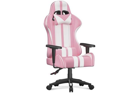 Rattantree High Back Racing Office Computer Chair Ergonomic Video Game Chair with Height Adjustable Headrest and Lumbar Support for Adults Teens Gamer 1