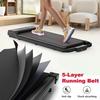 Rattantree 2-In-1 Folding Treadmill with Handrest Under Desk Walking Pad for Home&Office(Black) thumbnail 6