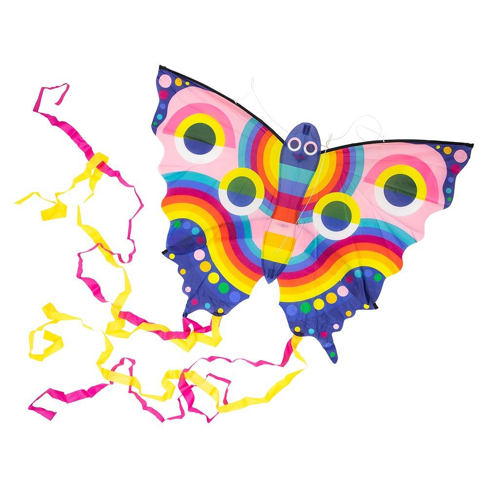 Brightly-coloured Butterfly Kite