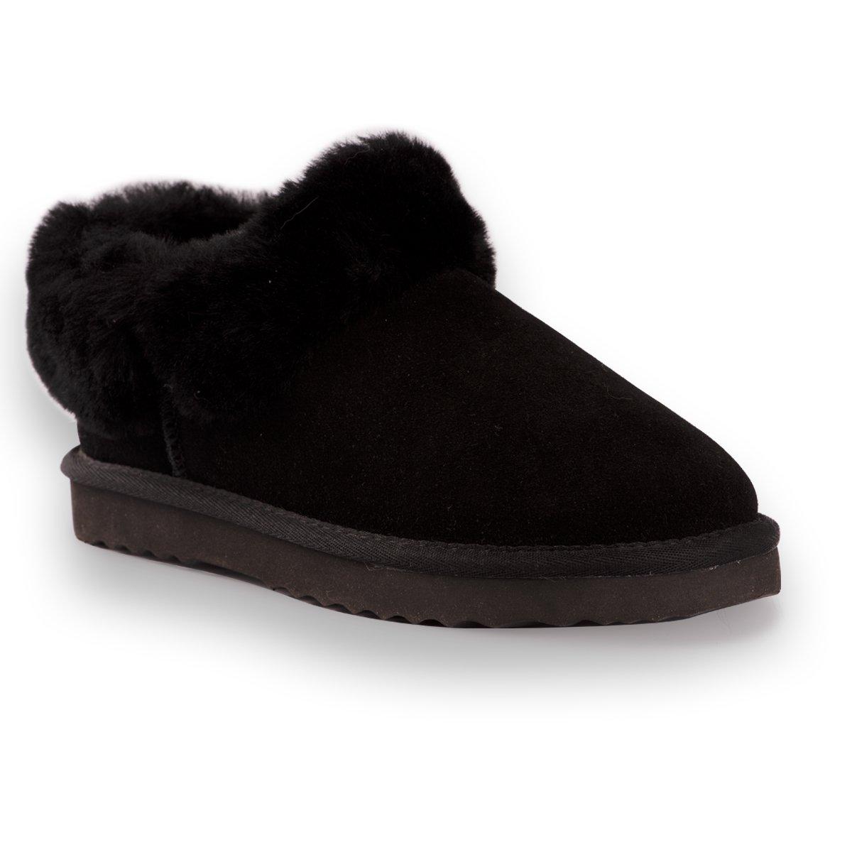 Sheepskin Wool Traditional Ankle Slippers