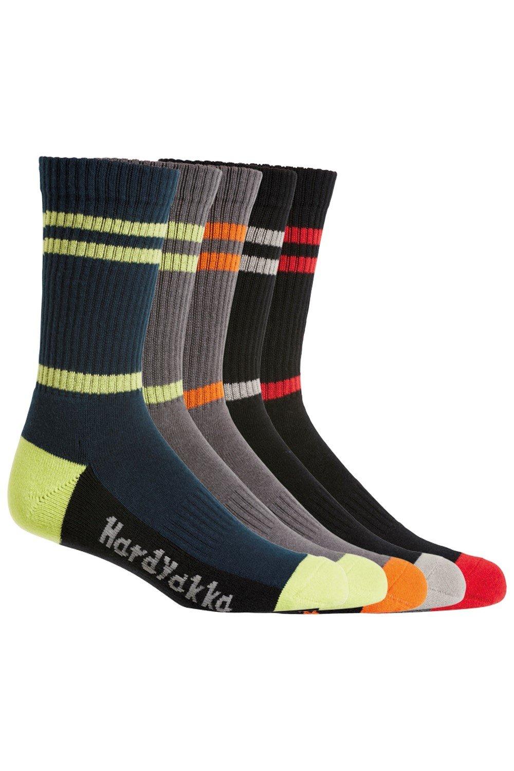 5 Pack Crew Worksock