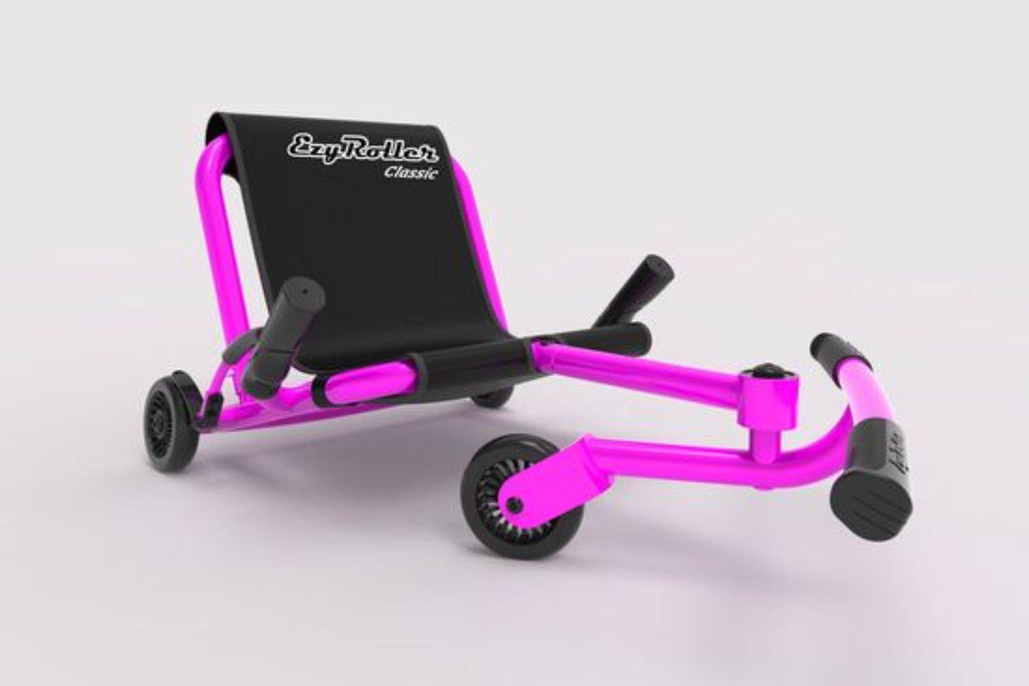 Ezy Roller Classic Kids Kart Trike Weave Ride On - Pink