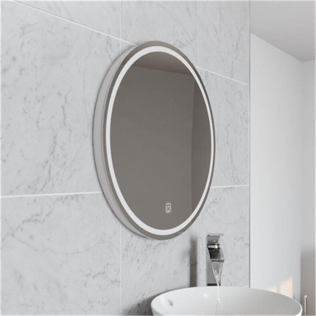 60cm Circular LED Bathroom Wall Mirror with Demister Pad