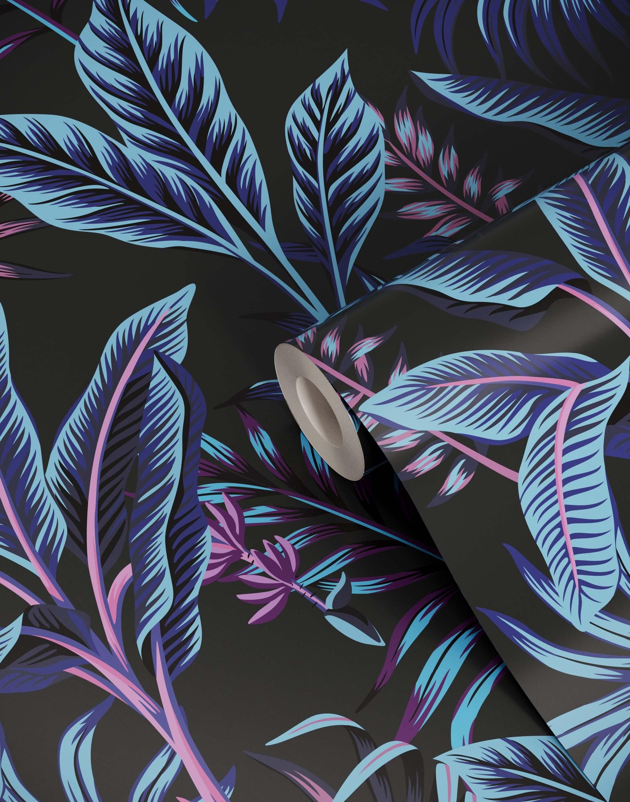 Eco-Friendly Bold Tropical Wallpaper