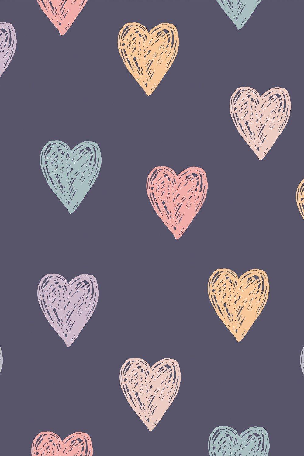 Eco-Friendly Childrens Love Heart Wallpaper