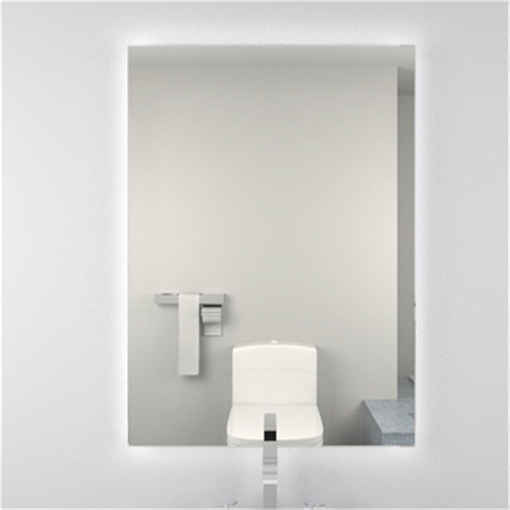70cm Rectangular Backlit Bathroom Mirror with Demister Pad