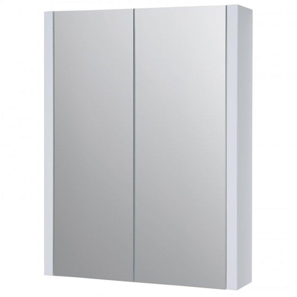 White Mirror Bathroom Cabinet 500mm Wide