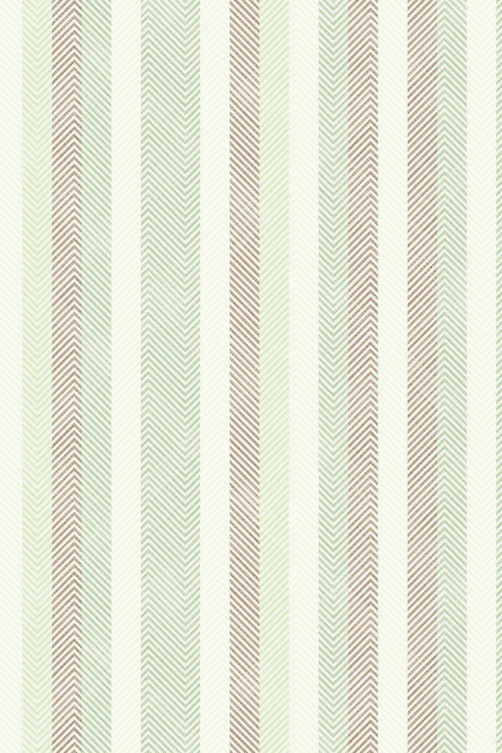 Eco-Friendly Zig Zag Stripe Wallpaper