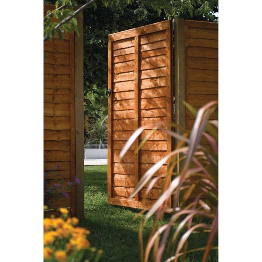 6 x 3 Traditional Lap Fence Gate Dip Treated