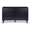 Ashfield Retro Anthracite Wide Chest (6 Drawers) thumbnail 4