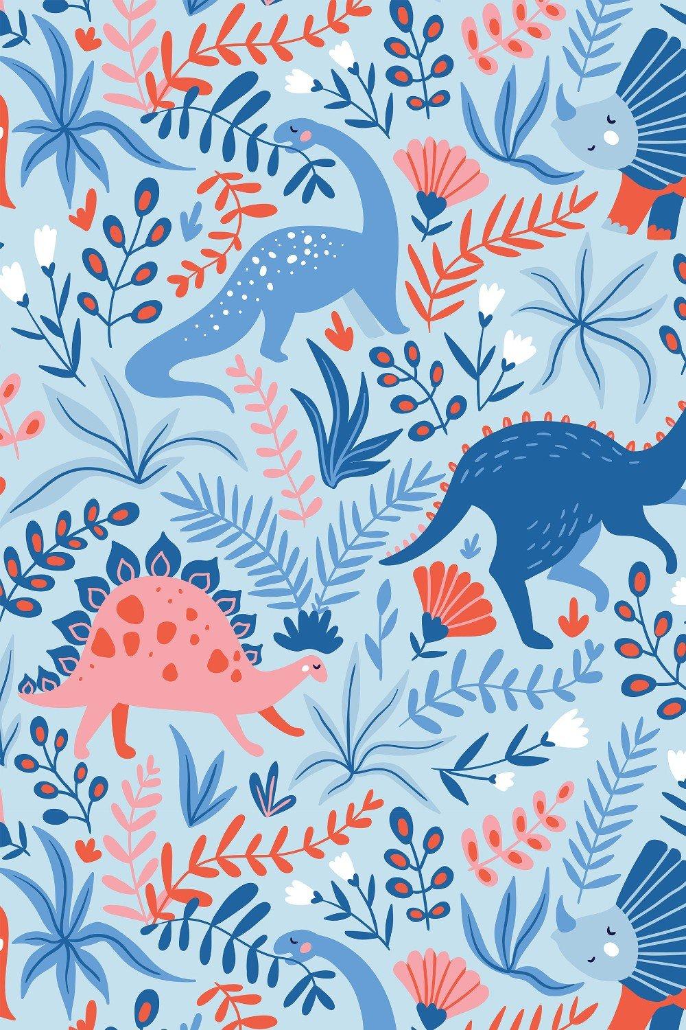 Eco-Friendly Childrens Dinosaur Wallpaper